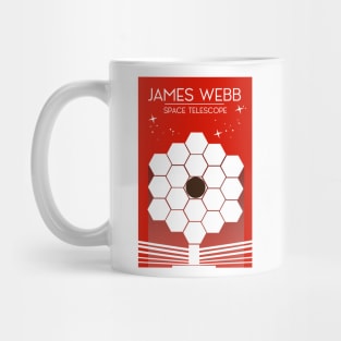 James Webb Space Telescope space art Mug